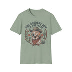 T-Shirt — "The Goodest Boy in the West" Cowboy Dog Graphic Tee