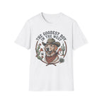 T-Shirt — "The Goodest Boy in the West" Cowboy Dog Graphic Tee