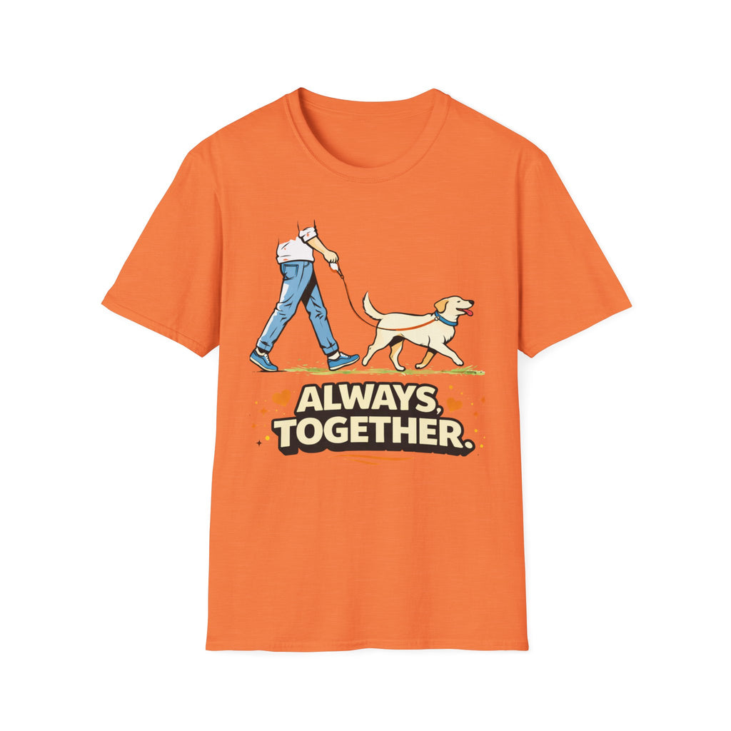 "Always Together" Dog Walking Graphic Tee