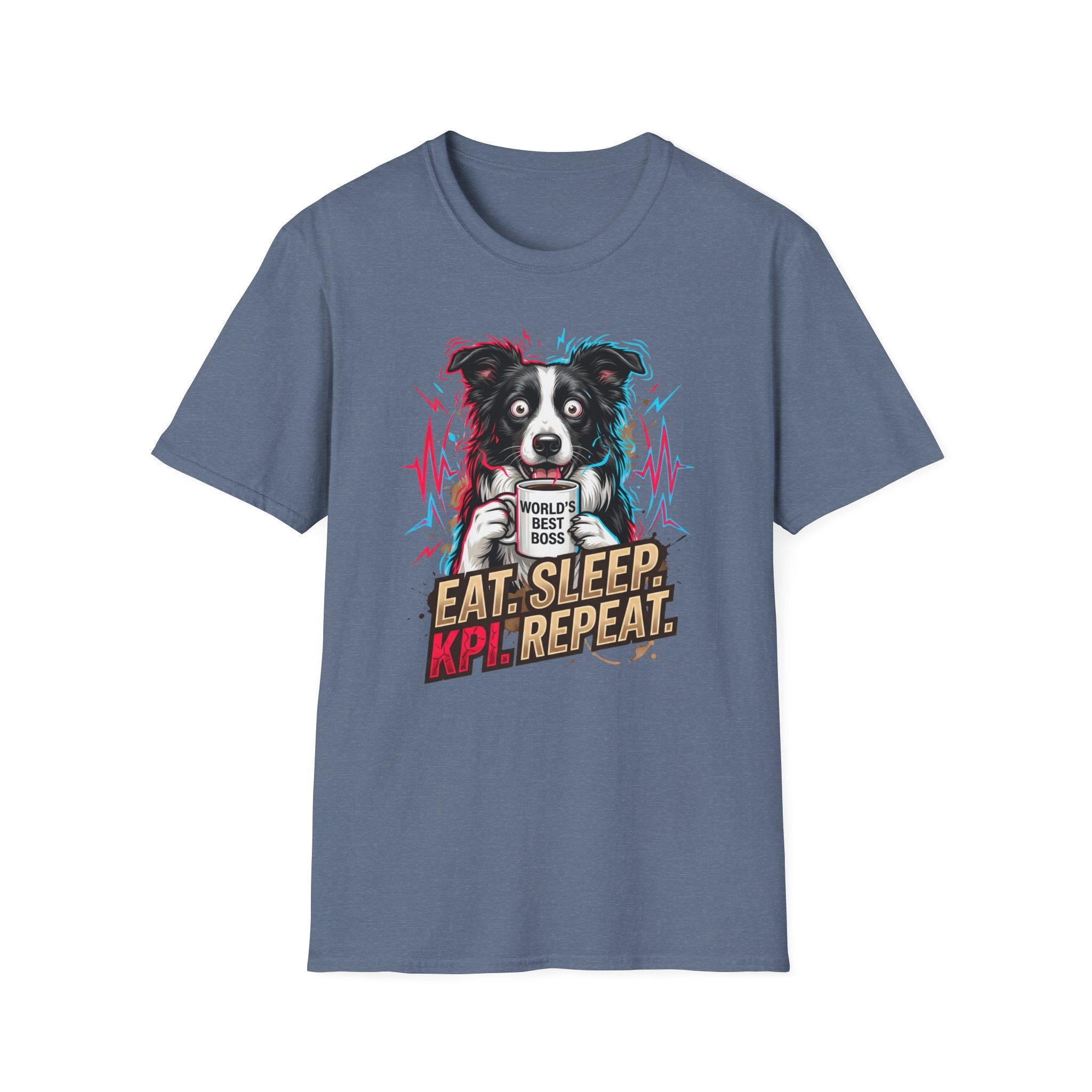 Border Collie 'Eat. Sleep. KPL. Repeat.' Graphic T-Shirt
