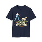 "Always Together" Dog Walking Graphic Tee