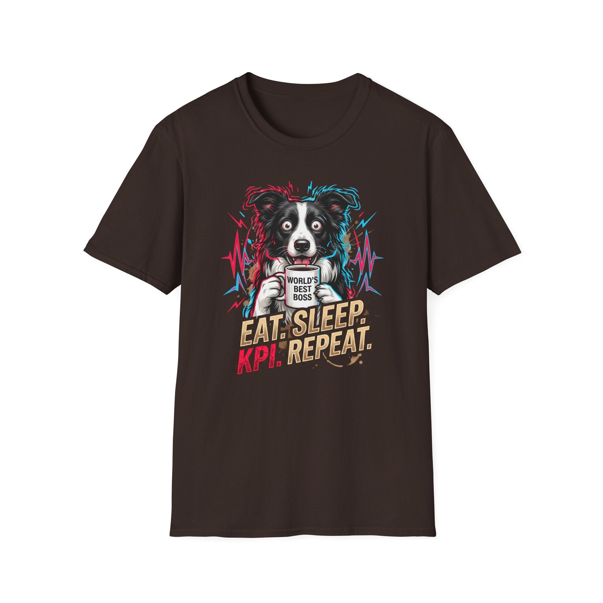 Border Collie 'Eat. Sleep. KPL. Repeat.' Graphic T-Shirt