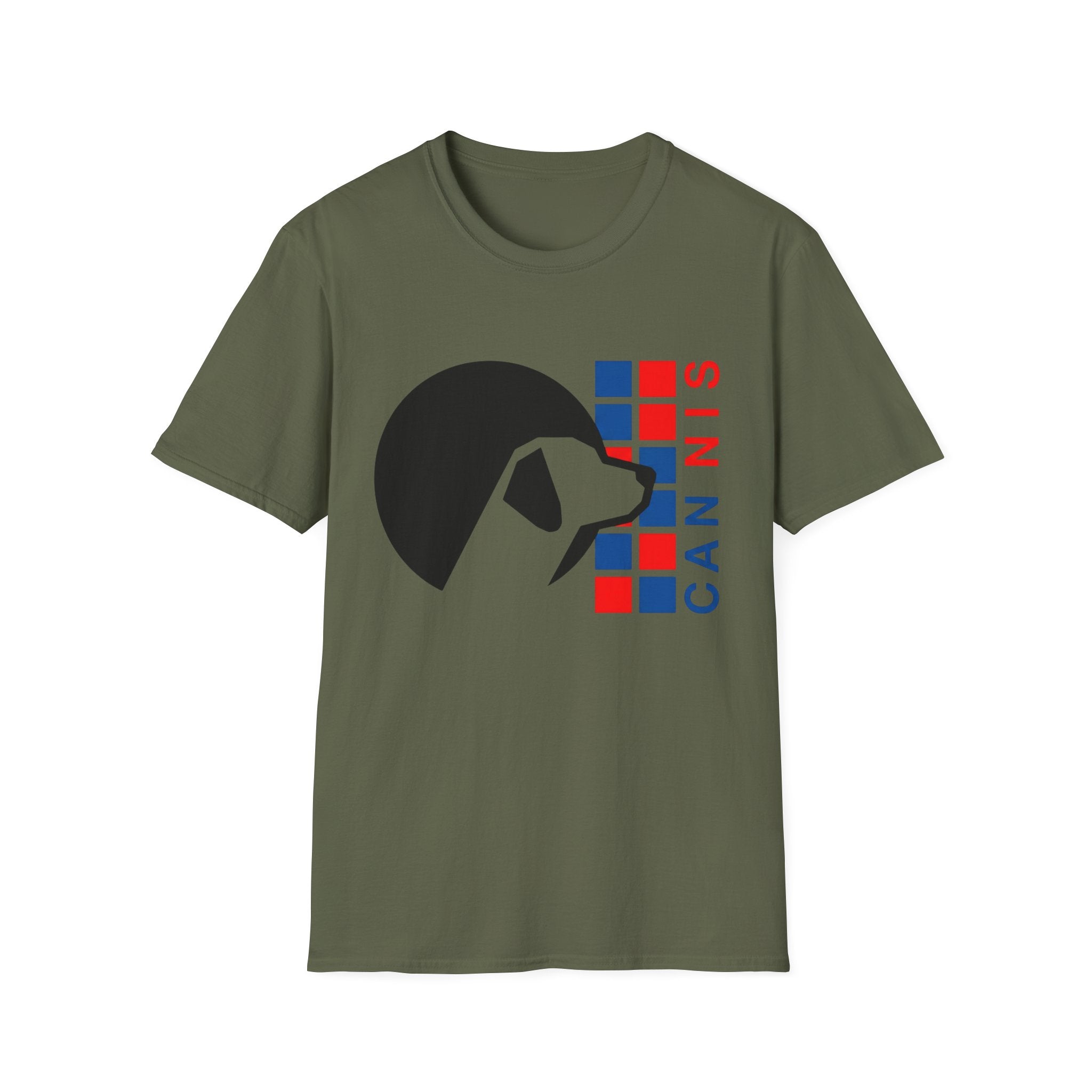 Canis Logo T-Shirt — Modern Dog Silhouette Tee