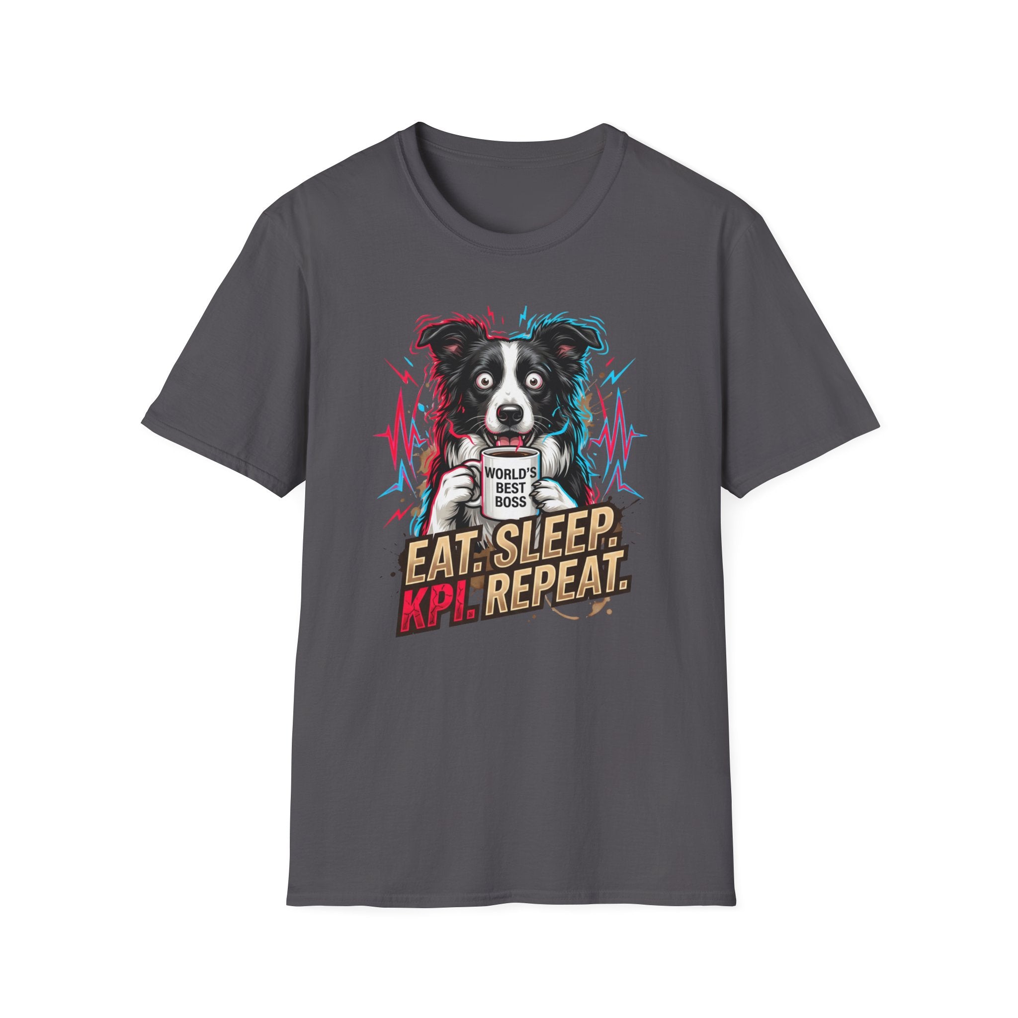 Border Collie 'Eat. Sleep. KPL. Repeat.' Graphic T-Shirt