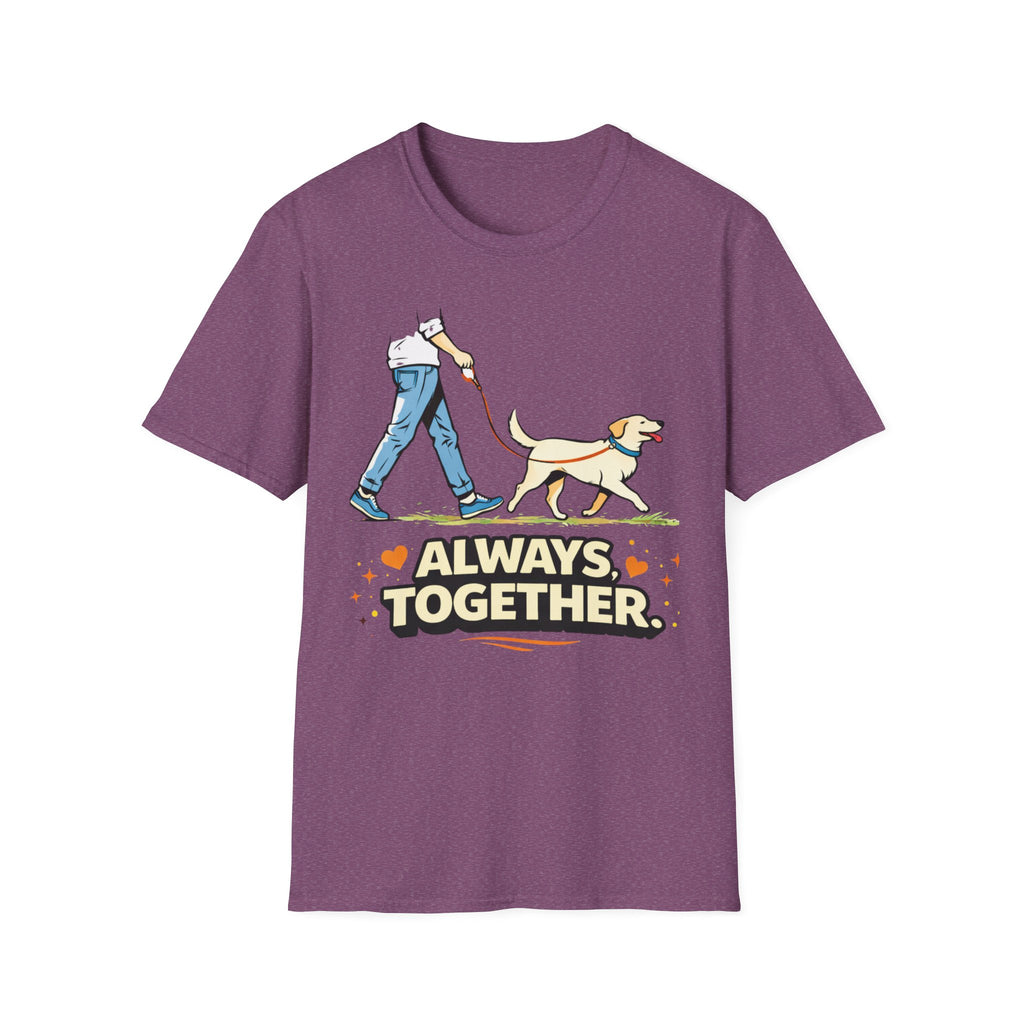 "Always Together" Dog Walking Graphic Tee