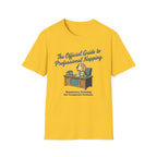 The Official Guide to Professional Napping T‑Shirt — Funny Corporate Canine Tee