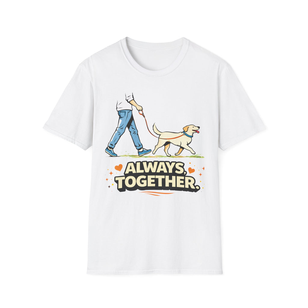 "Always Together" Dog Walking Graphic Tee