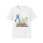 "Always Together" Dog Walking Graphic Tee