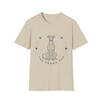 Yoga Dog T-Shirt — “The Prana Pup” Minimalist Spiritual Dog Tee