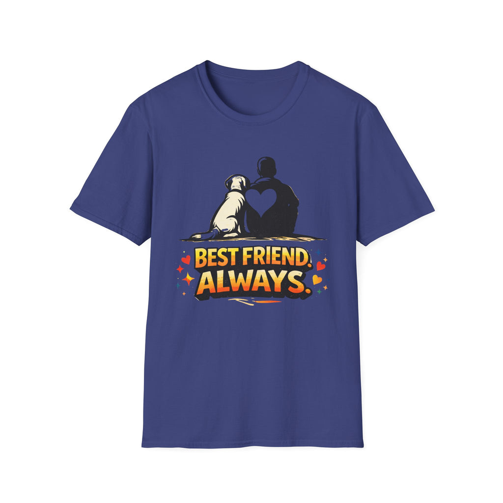 Best Friend Always T-Shirt — Dog Lover Tee