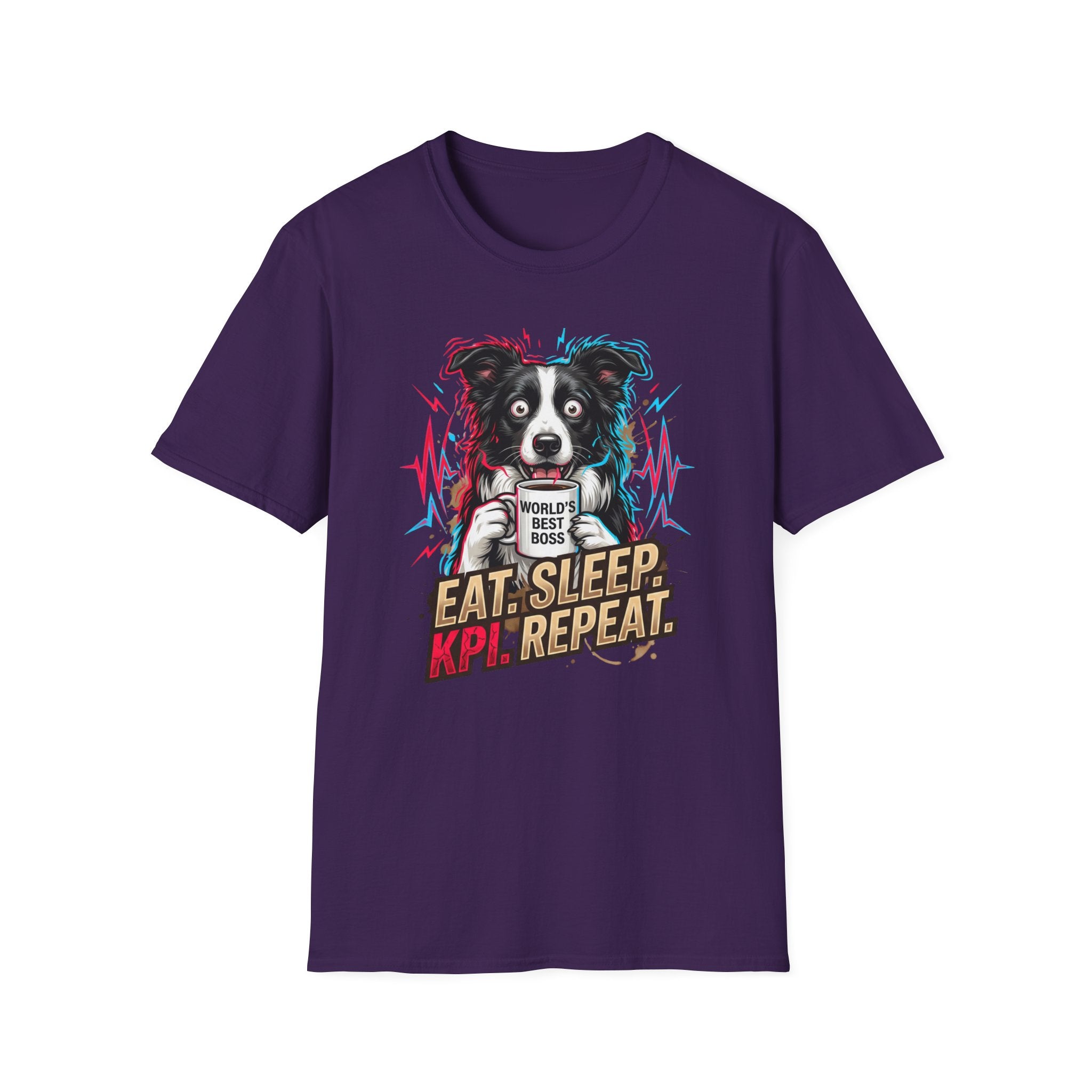 Border Collie 'Eat. Sleep. KPL. Repeat.' Graphic T-Shirt
