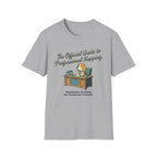 The Official Guide to Professional Napping T‑Shirt — Funny Corporate Canine Tee