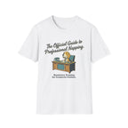 The Official Guide to Professional Napping T‑Shirt — Funny Corporate Canine Tee