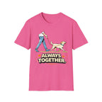 "Always Together" Dog Walking Graphic Tee