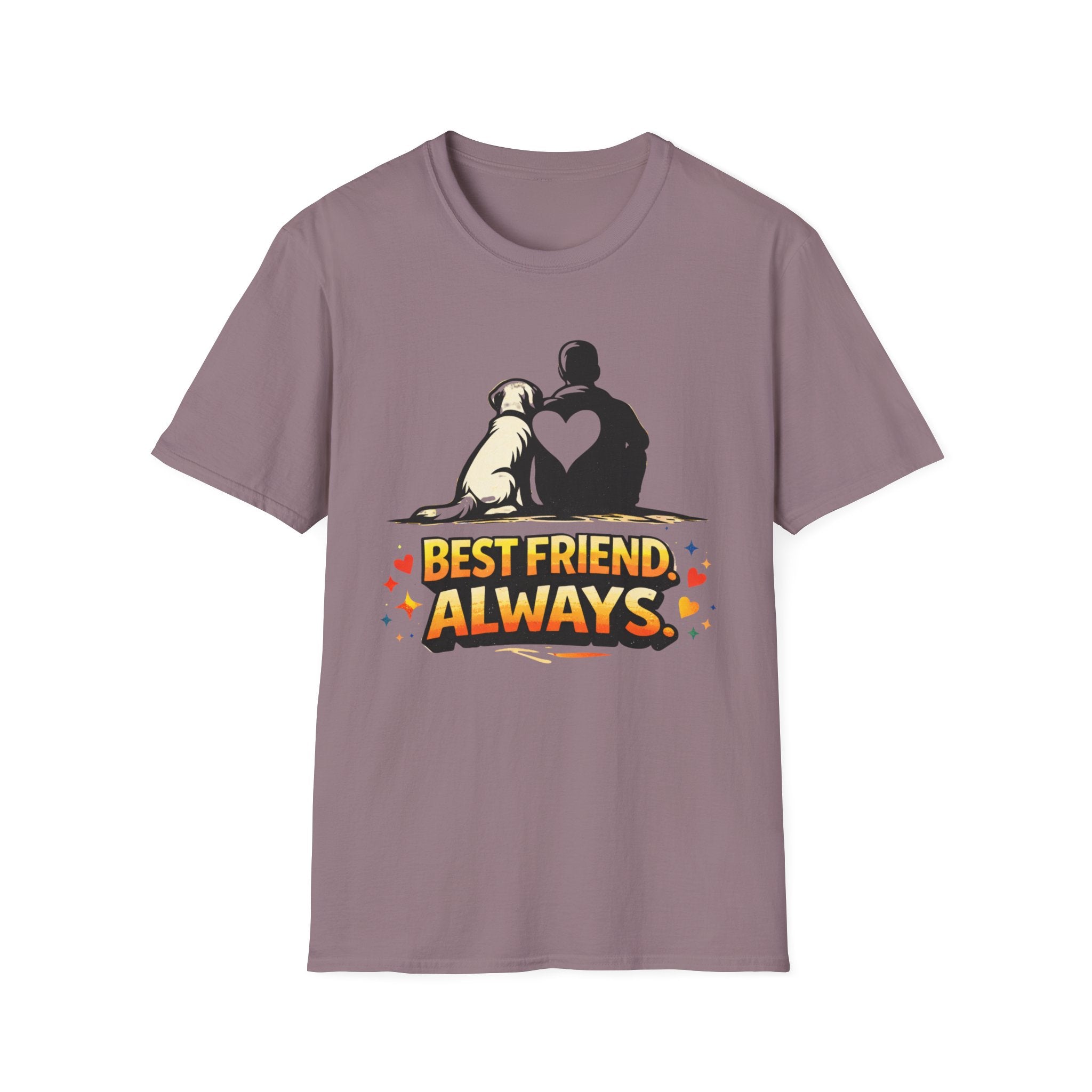Best Friend Always T-Shirt — Dog Lover Tee