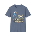 "Always Together" Dog Walking Graphic Tee