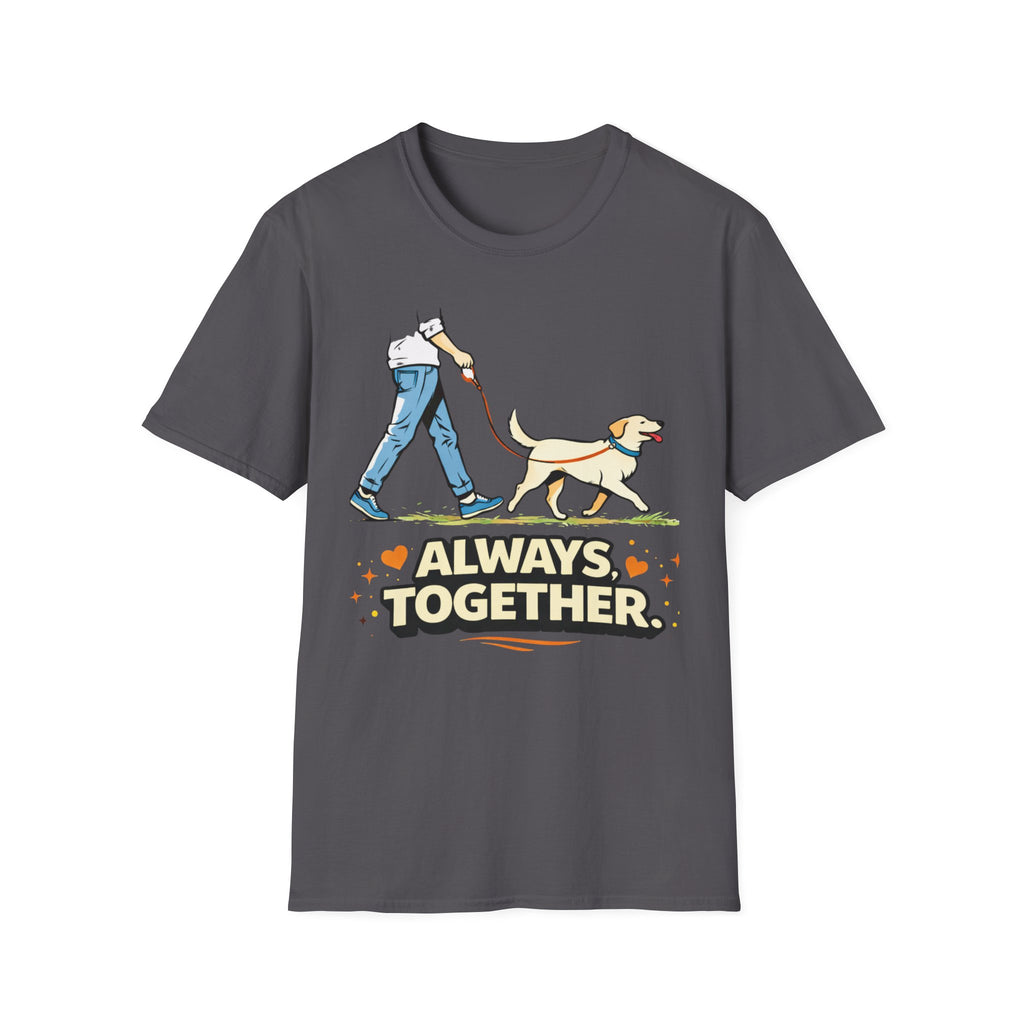 "Always Together" Dog Walking Graphic Tee