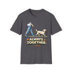 "Always Together" Dog Walking Graphic Tee