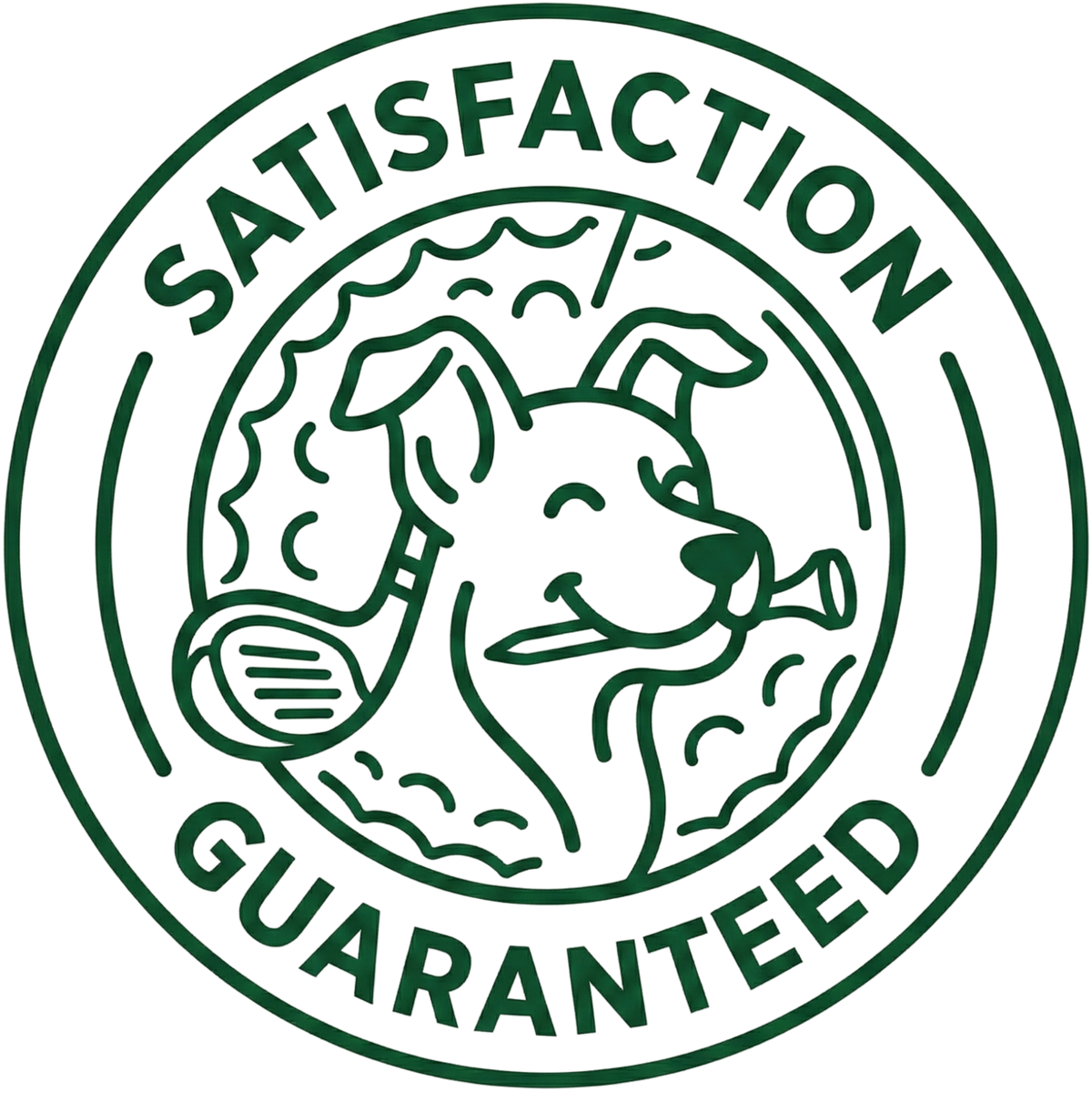 Satisfaction Guaranteed Line Art